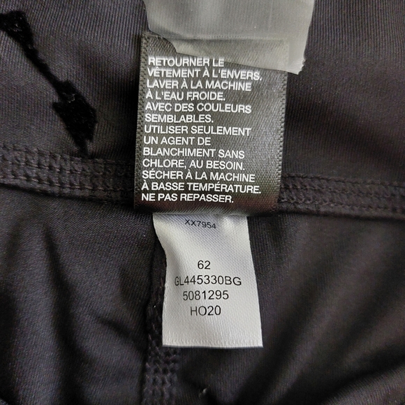 Zella Girl High Waist Legging in Black Tila Flock Size XL(14-16) - Picture 6 of 7